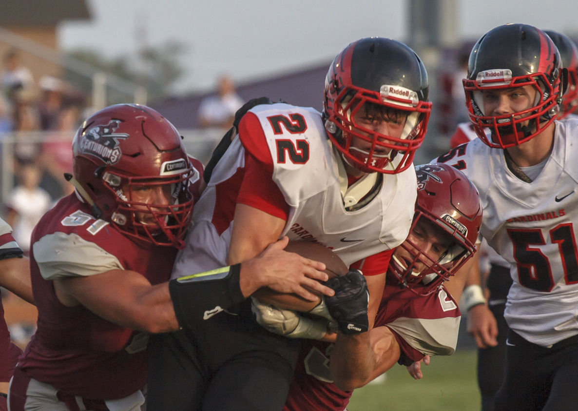 Keithan Stafford runs for 70 yards on the night.